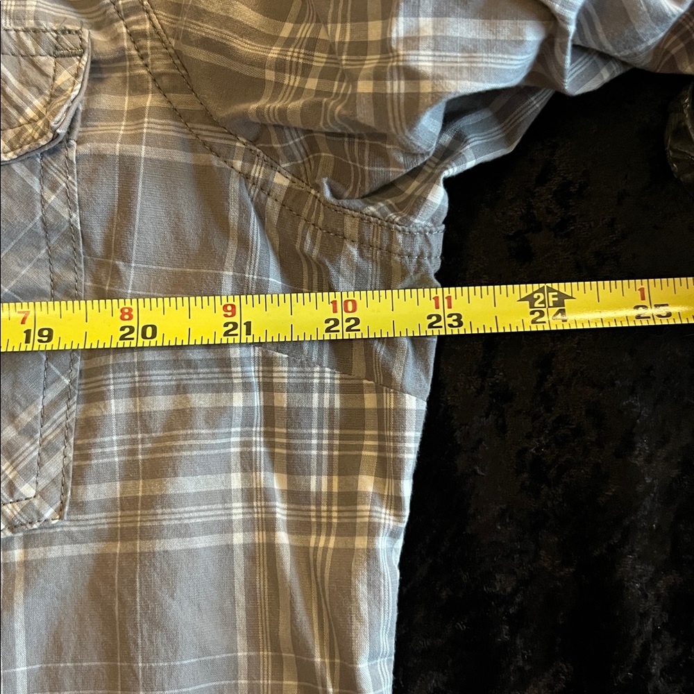 Carhartt Light Gray Plaid Shirt - Picture 5 of 5